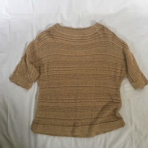 Chico’s Travelers Collection Sweater, Gold  Size 2